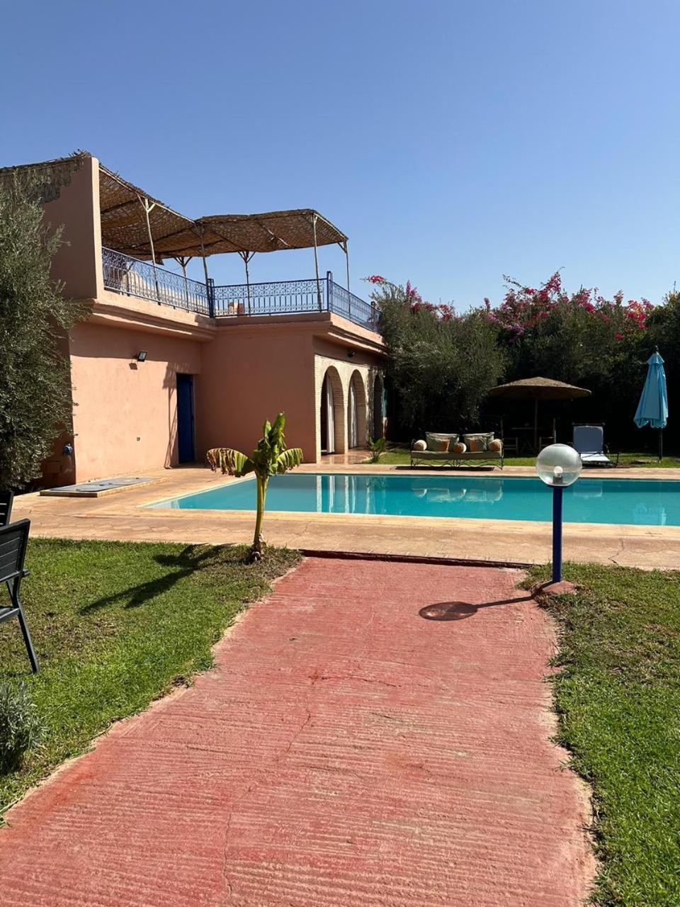 Villa Ms Holidays Mika Privatisee Marrakech Marrakesch Exterior foto